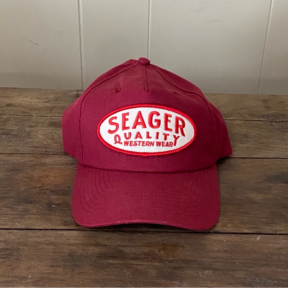 Seager Red Hemp Hat